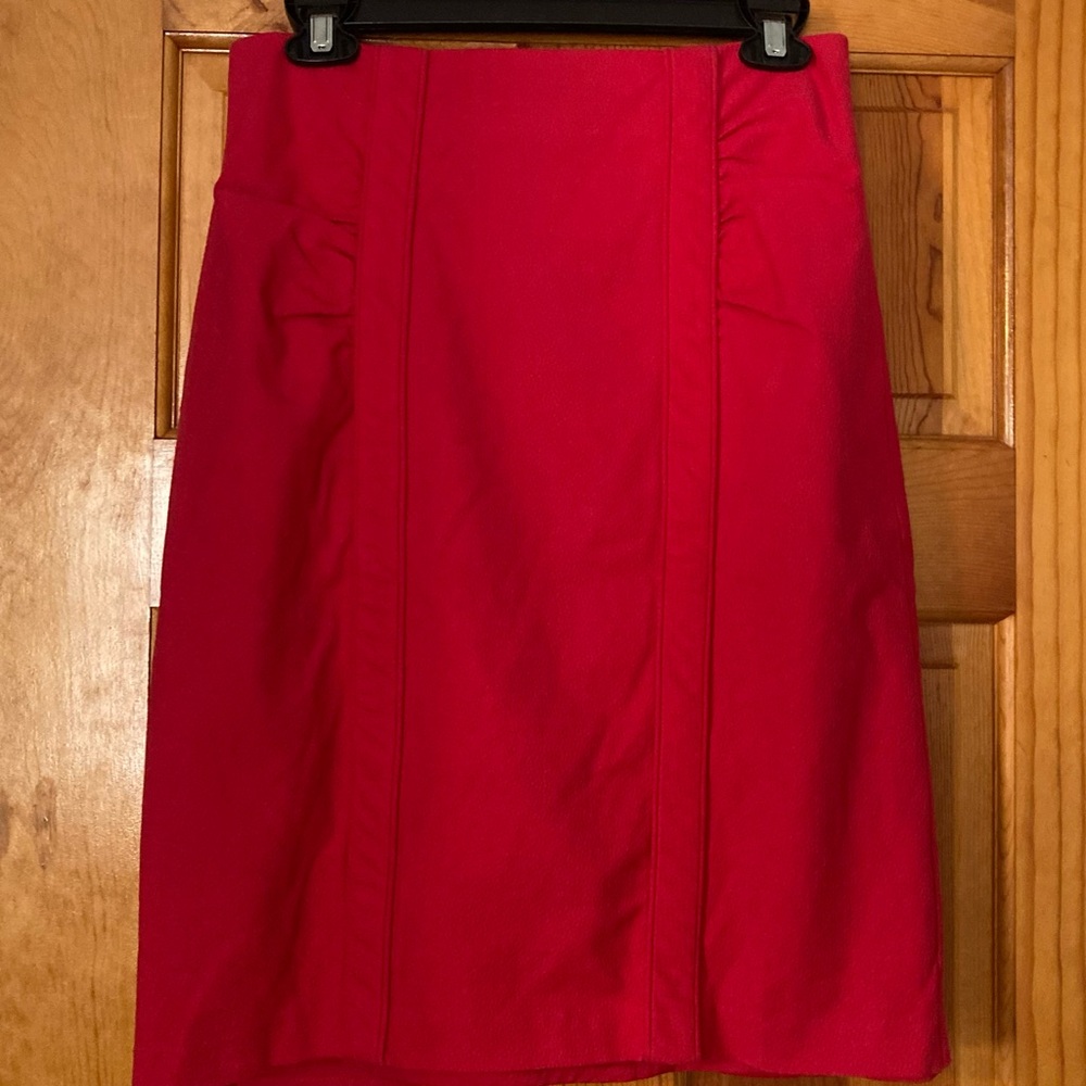 Elegant Red Skirt